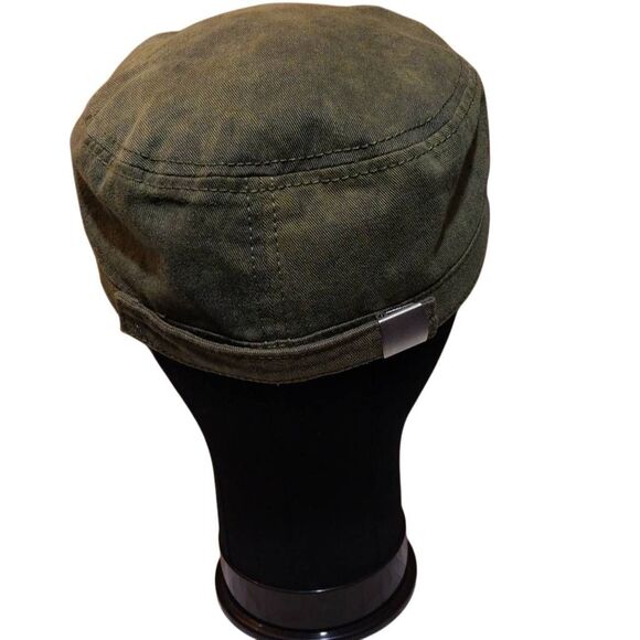 Bud Light Military Style Cadet Cap Army Green - Picture 4 of 11
